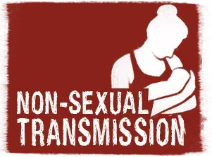 "Non-sexual transmission"